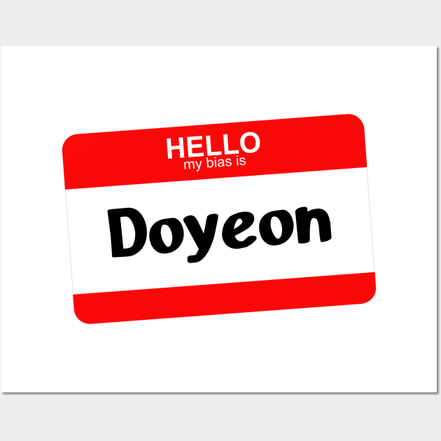 My Bias is Doyeon Wall Art by Silvercrystal